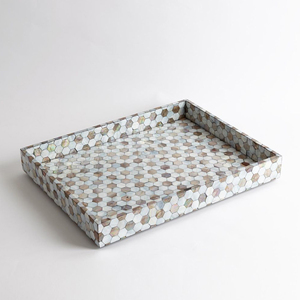 Plateau mère de perles, 1 pièce, décoration de la maison, vente en gros - Product Image 2