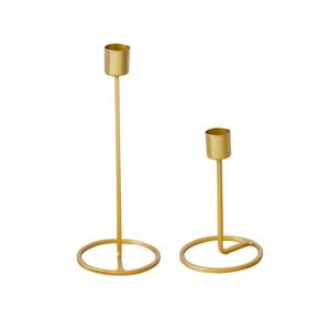 BRASSWORLD INDIA Handmade Elegant Tall Brass Candlestick Holder Metal <b>Candle</b> <b>Stand</b> for Home Decor Inspired by INS Style - Product Image 3