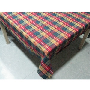 Boîte de grande taille rose et jaune, tissu de Table certifié 100% en coton biologique - Product Image 4