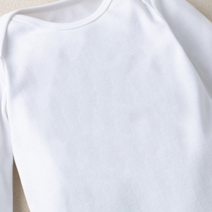 Barboteuse unisexe en coton pour bébé, à manches longues, body de bonne qualité, vente en gros, - Product Image 2
