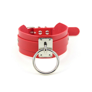 Ras du cou en cuir PU pour femme, disponible en toutes les couleurs - Product Image 3