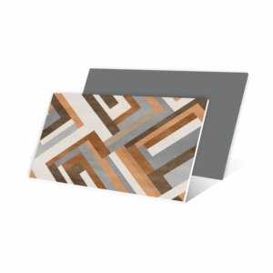 Diseño de mármol de alta resolución Acabado metálico Superficie antideslizante China Impresión antigua Azulejo de porcelana de 600x1200mm para azulejos de pillers. - Product Image 5