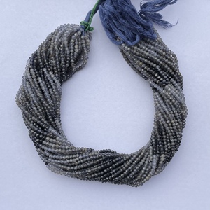 2mm 3mm 4mm Natural Micro azul Iolite piedra facetada al por mayor cuentas de piedras preciosas hebra mejor precio comprar fabricante directo Alibaba - Product Image 1