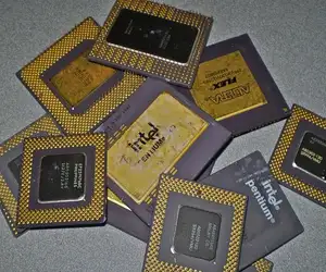 การกู้คืนทอง CPU ประมวลผลเซรามิกเศษ/เซรามิก CPU เศษ