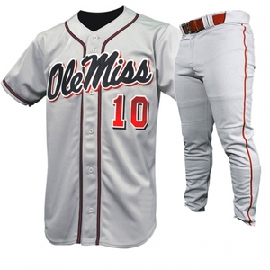 Uniforme de baseball de qualité supérieure, kit de vêtements de sport, uniforme de baseball personnalisé pour équipe, uniforme de baseball en tissu durable - Product Image 6