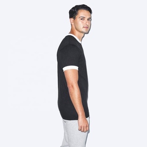 Camiseta de Manga Corta para Hombre, Corte Regular, Cuello Redondo, Transpirable, 100% Algodón Jersey, PIHA SPORTS, 210g - Product Image 4