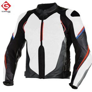 Venta directa Chaqueta de moto de cuero para hombre Mejor precio barato Marca superior Invierno impermeable a prueba de viento Chaquetas de carreras de motos - Product Image 5