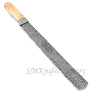 Serrated Bread <b>Knife</b> with Upgraded 1095N Steel Razor <b>Sharp</b> Wavy Edge Width - Bread Cutter Ideal for Slicing Homemade (smk1653) - Product Image 3
