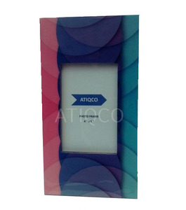 Cadre photo en bois Atiqco à impression numérique unique et attrayante, modèle 788245, pour la décoration de la maison, disponible en tailles 4x6, 5x7, 6x8 - Product Image 1