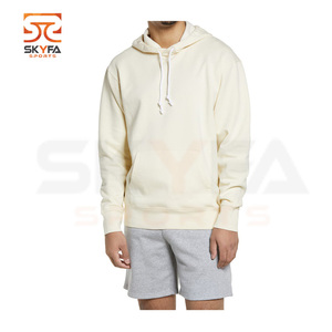 เสื้อฮู้ดแบบสวมศีรษะสำหรับผู้ชายและผู้หญิง,เสื้อวอร์มสำหรับใส่ออกกำลังกายผ้าฝ้ายเฮฟวี่เวทปักโลโก้ได้ตามต้องการ - Product Image 6