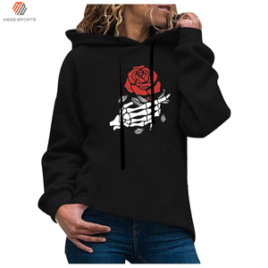Sudadera con Capucha de Algodón para Mujer, Logotipo Personalizado, Estilo Urbano, Corte Ajustado, Alta Calidad, Informal, a la Moda - Product Image 3