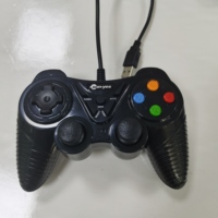 Control de Juego con Cable USB Gotogether T808 para PC, Smart TV Box Android, Joystick de Estilo Clásico con Motor de Vibración Compatible con Tablets