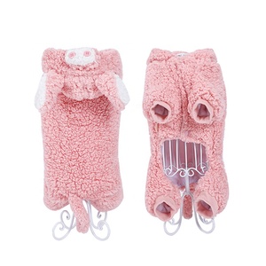 Ropa rosa para mascotas, abrigo <span class=keywords><strong>de</strong></span> diseño divertido <span class=keywords><strong>de</strong></span> cerdo para gatos, chaqueta gruesa y cálida para perros pequeños, traje <span class=keywords><strong>de</strong></span> <span class=keywords><strong>nieve</strong></span> para cachorros, otoño e invierno, venta al por mayor - Product Image 6