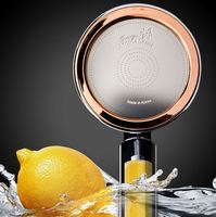 Pomme de douche AS-PRESTIGE fabriquée en Corée du Sud, économiseur d'eau, accessoire de robinetterie de salle de bain avec filtre à vitamine C et à arôme