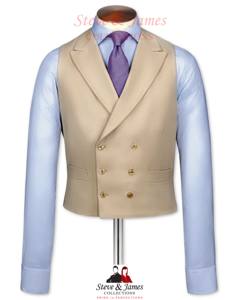 Wholesale Steve & James Premium Woolen Autumn Formal <b>Waistcoat</b> for Men Breathable Outerwear OEM Service - Product Image 4