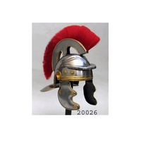 Casque d'armure anti-quadricoptère, complet avec pince rouge