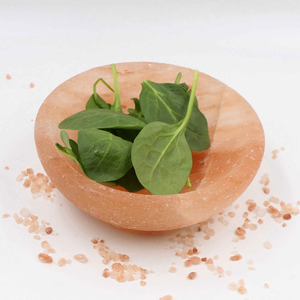 Cổ Giả Himalaya Muối Tự Nhiên Bát Hữu Cơ Abbott Khoáng Sản Được Khắc Trong Châu Âu-542 Thực Phẩm Cấp Một Sản Phẩm Thủ Công - Product Image 1