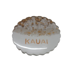 Tapis de Table en résine blanche, ensembles de Table de salle à manger pour un Design classique, logo personnalisé, dessous de verre rond en résine - Product Image 1