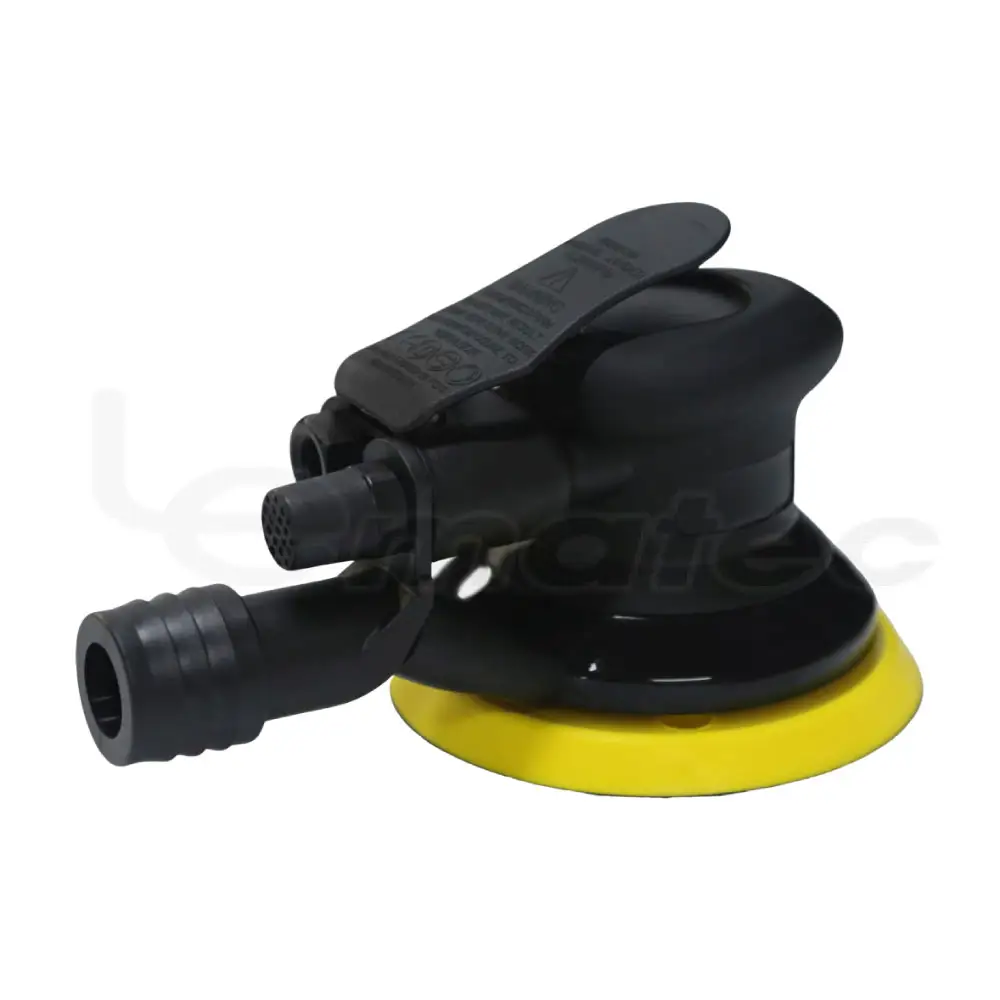 5 Inch Industrie Centrale Vacuüm Willekeurige Air Orbital Sander Lage Profil Taiwan Gemaakt Lematec Pneumatische Tool