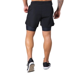 Gran oferta OEM logotipo personalizado verano hombres gimnasio pantalones cortos de secado rápido transpirable Casual Multi-Bolsillo Cargo pantalones cortos con patrón de decoración - Product Image 4