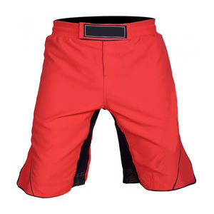 Pantalones cortos deportivos Unisex MMA Spandex/poliéster secado rápido transpirable diseño personalizable gimnasio Fitness Wear - Product Image 1