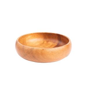 ชามไม้สำหรับใส่สลัดผลไม้ชามไม้พร้อมเสิร์ฟและผสม - Product Image 1