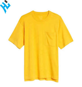 เสื้อยืดแขนสั้นสำหรับผู้ชายเสื้อยืดผ้าฝ้าย100% สีทึบคอกลมออกแบบโลโก้ได้ตามต้องการฤดูร้อน - Product Image 5