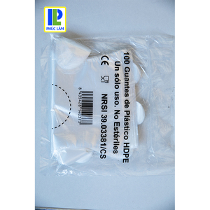 Gants de ménage en HDPE jetables personnalisés de haute qualité fabriqués au Vietnam - Product Image 3