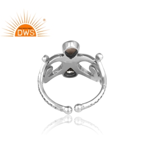 ชุดพลอยอเมทิสต์สีขาวไข่มุกธรรมชาติ,แหวนเจ้าหญิงสีเขียวเงินสเตอร์ลิงขายส่ง - Product Image 4