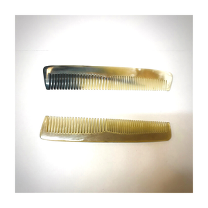 Peigne à cheveux en forme de corne de cargot blanc, pour hommes et femmes, peigne à oreilles large fait à la main avec logo personnalisé et bon marché, boutique - Product Image 5