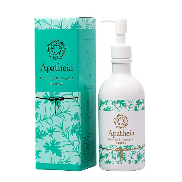 Apatheia ist ein Peeling-Gel, das für Haut aufhellung und Anti-Aging wirksam ist. Es hat einen natürlichen Kräuter duft.