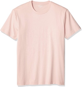 Camiseta de Manga Corta para Hombre, Simple, Lisa, Transpirable, 100% Algodón, Cuello Redondo, Estilo Casual, Tejido Jersey, Venta al Por Mayor - Product Image 6