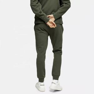 2021 Custom Wholesale Men's Workout Pullover Sweatsuit Set High Quality 100% Cotton Tracksuit Waterproof Solid Knitted - Product Image 6