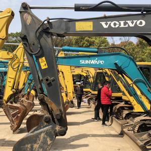 Excavadora Volvo EC55B Usada de 5 Toneladas con Caja de Cambios y Bomba, Original de Japón, Precio Bajo y Buena Calidad - Product Image 3