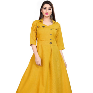 ชุดผ้าเรยอนผ้าฝ้ายสำหรับสาวอินเดียสำหรับผู้หญิงชุดใส่สบายๆสวยงามมาก - Product Image 1