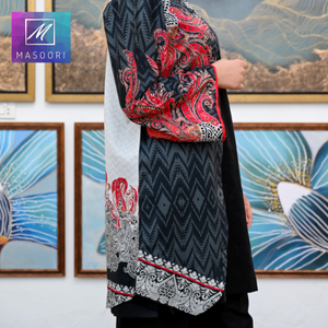 ชุดคุर्ติสผ้าฝ้ายคุณภาพสูง ยี่ห้อมาโซรี รุ่นปี 2022 สำหรับผู้หญิง แฟชั่นล่าสุด สไตล์ชุดเดรส คอลเลคชั่นฤดูร้อน แบบอินเดีย-ปากีสถาน - Product Image 6