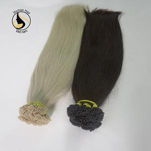 Extension de cheveux humains à Double Drawn, 100% cuticules, kératine tibétaine, i-tip, bon marché, vente en gros - Product Image 4