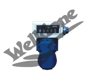 WDSM Series PD Rotary Vane Flow Meter with mechanical counter