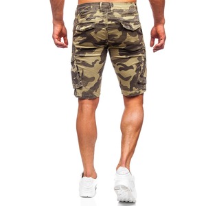 Pantalons Cargo courts à poches multiples pour hommes, pantalon utilitaire court, Cargo - Product Image 2