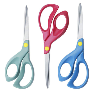 Colorful 8 Inch <b>Left</b>-<b>Hand</b> <b>Scissors</b> Set Stainless Steel Blade Office <b>Scissor</b> - Product Image 1