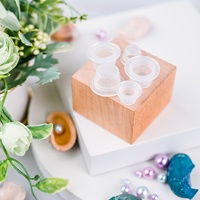 Bouchon bouteille en plastique, 10 pièces, 20mm 24mm 28mm, vente en gros, bouchon intérieur de bouteille en plastique