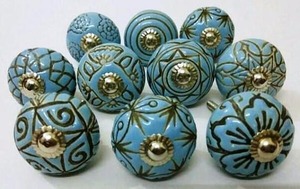 Boutons en céramique multicolores de qualité supérieure pour la cuisine Design mixte assorti pour les tiroirs de la commode du salon de l'école - Product Image 6