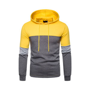 Sudaderas con capucha de alta calidad para hombre, sudadera transpirable informal para exteriores de Color sólido en blanco, sudadera personalizada con capucha - Product Image 1