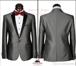 Trajes de negocios ajustados para hombre, esmoquin para boda, Blazer, pantalones, chaleco, 3 piezas - Product Image 1