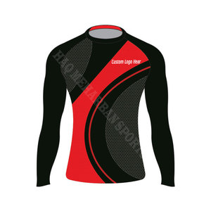 Grappling MMA Rash Guard <b>Design</b> Your Own Sublimation <b>Compression</b> <b>Shirt</b> Bjj Rashguard <b>Custom</b> Printed Mens Men Technology OEM - Product Image 5