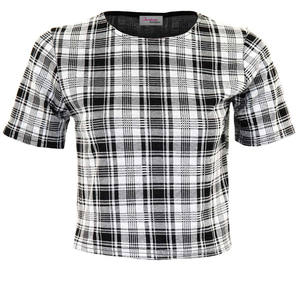 2020 summer custom cotton crop top t-shirts women loose size solid color women's t-shirts - Product Image 1