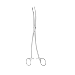 Bozeman-Pinzas dentadas curvadas de 26cm, hechas de acero inoxidable de alta calidad de grado alemán - Product Image 6