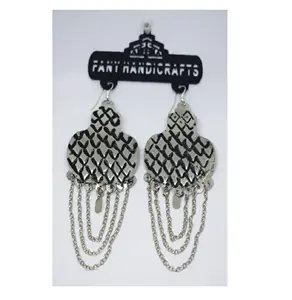 Hot Koop Fashion Earring Sieraden Groothandel Patina Earring Verzilverd Oorbellen Voor Vrouwen