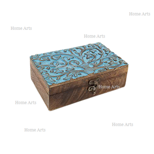 Boîte à bijoux en bois de conception tendance boîte de rangement de bijoux cosmétiques rectangulaire de taille personnalisée à un prix acceptable - Product Image 6