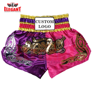 Top king moda boxeo personalizado MMA muay thai corto - Product Image 1